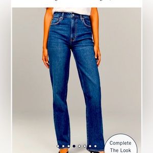 Abercrombie 90’s Straight Ultra High Rise